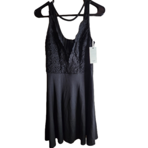 Grace Karin, short black dress sz L NWT